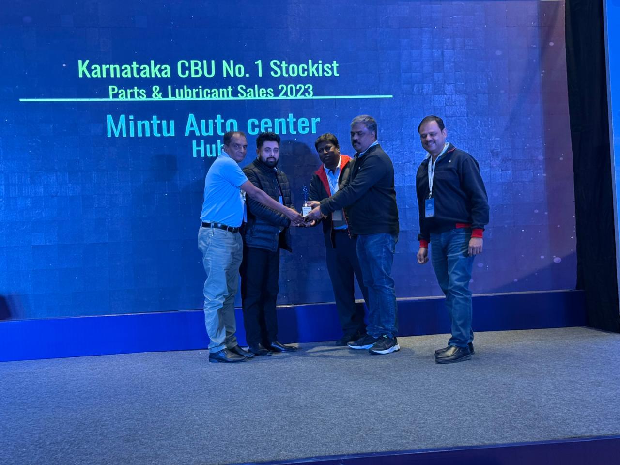 Karnataka CBU No. 1 Stockist — Parts & Lubricant Sales 2023